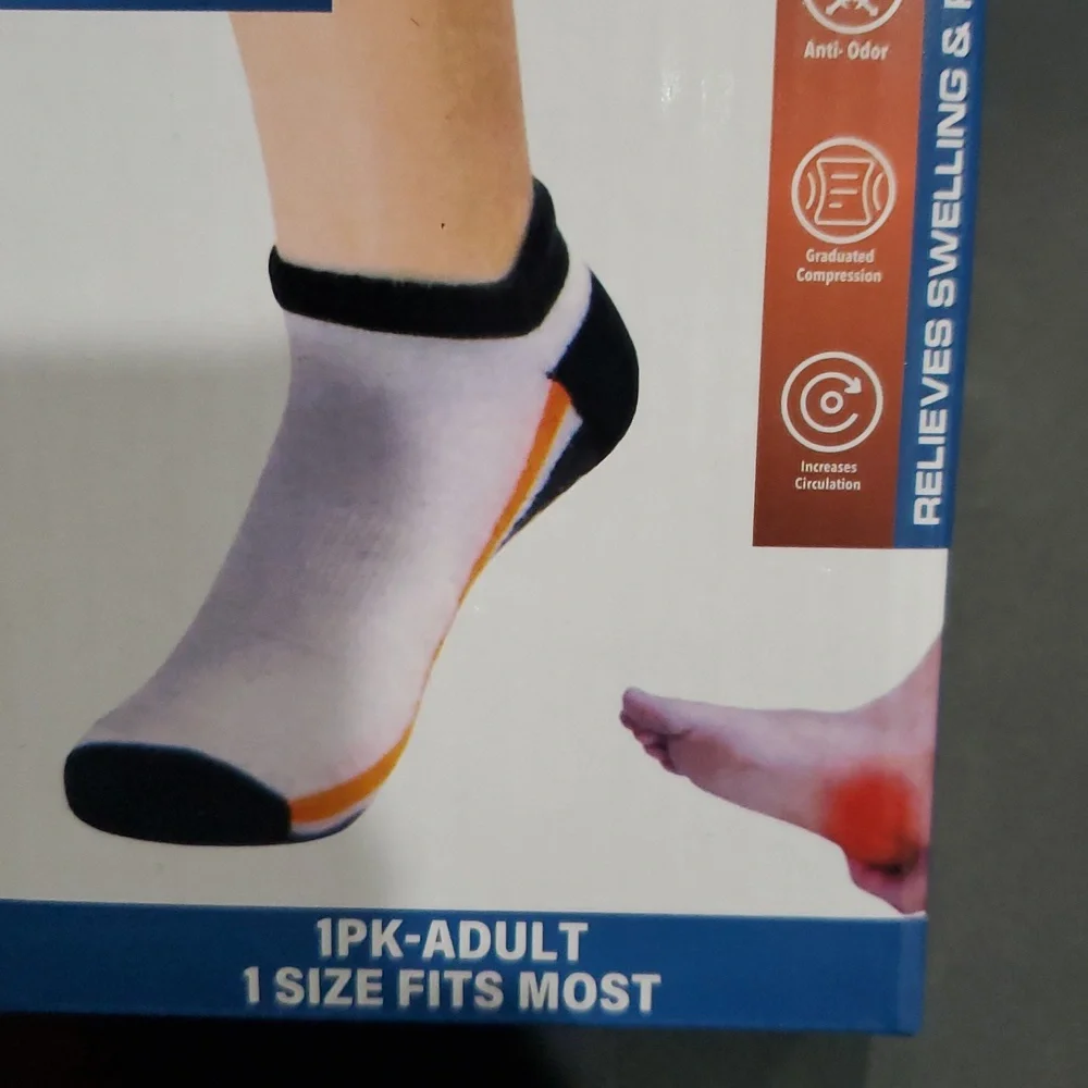 Copper‎ Care copper compression socks for feet for adults new